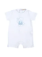 Kombinezony dla dzieci - Niemowlęcy rampers misie biały Olimpias r.62 - miniaturka - grafika 1
