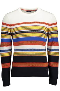 GANT MĘSKI NIEBIESKI SWETER - Gant - Koszulki męskie - miniaturka - grafika 1