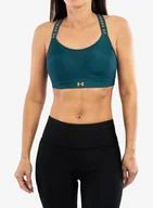 Bielizna sportowa damska - Biustonosz Under Armour Infinity High Bra - tourmaline teal/sunset - miniaturka - grafika 1
