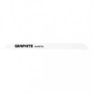 GRAPHITE Brzeszczoty bagnetowe 225 x 20 x 0.9 mm, 10TPI, kpl. 2 szt. TOP-57H947 - Brzeszczoty - miniaturka - grafika 1