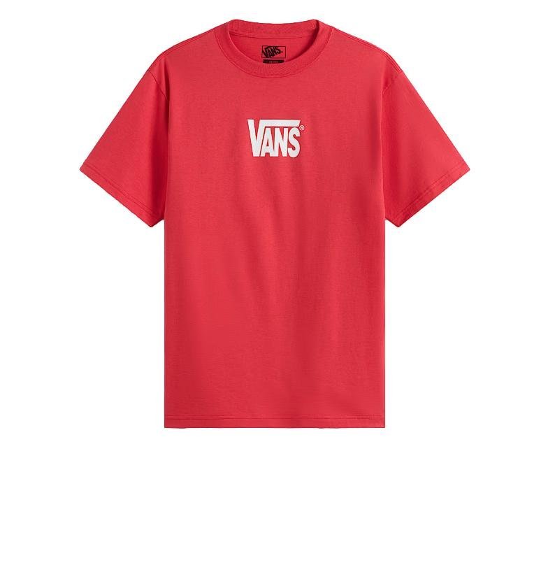 T-shirt Męski VANS Stretch Logo SS Tee Crimson Haze VN000SWDFO91 L