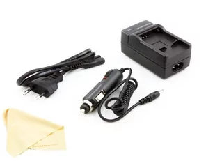 Ładowarka 2W1 Do Kamer Sanyo Typ Db-L40 Db-L40A - Ładowarki i akumulatory - miniaturka - grafika 1