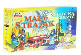 Fan Games Mały strażak i lot na księżyc 2w1 - Gry planszowe - miniaturka - grafika 1