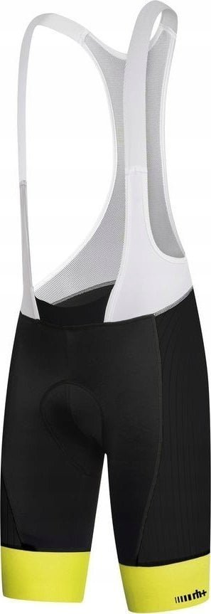 Spodenki rowerowe zeroRH+ Hero black-white-acid yellow - M
