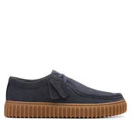 Mokasyny męskie - Mokasyny Clarks Torhill Lo 26179708 Granatowy - miniaturka - grafika 1