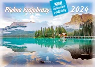 Kalendarze - kalendarz 2024 rodzinny piękne krajobrazy - miniaturka - grafika 1