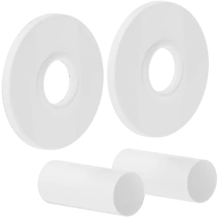 Mexen zestaw maskujący pojedynczy do grzejnika, biały - W904-000-20 - Akcesoria grzewcze - miniaturka - grafika 1