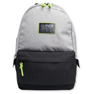 Plecaki - Plecak unisex SuperDry Hologram Montaba sportowy miejski czarno szary - miniaturka - grafika 1