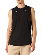 Koszulki sportowe męskie - G-STAR RAW Męski t-shirt Lash Tank Top, Black (Dk Black C372-6484), M - miniaturka - grafika 1