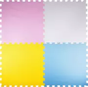 Maty do ćwiczeń - Mata piankowa puzzle kolorowa do ćwiczeń CREATIVE KIDS - miniaturka - grafika 1