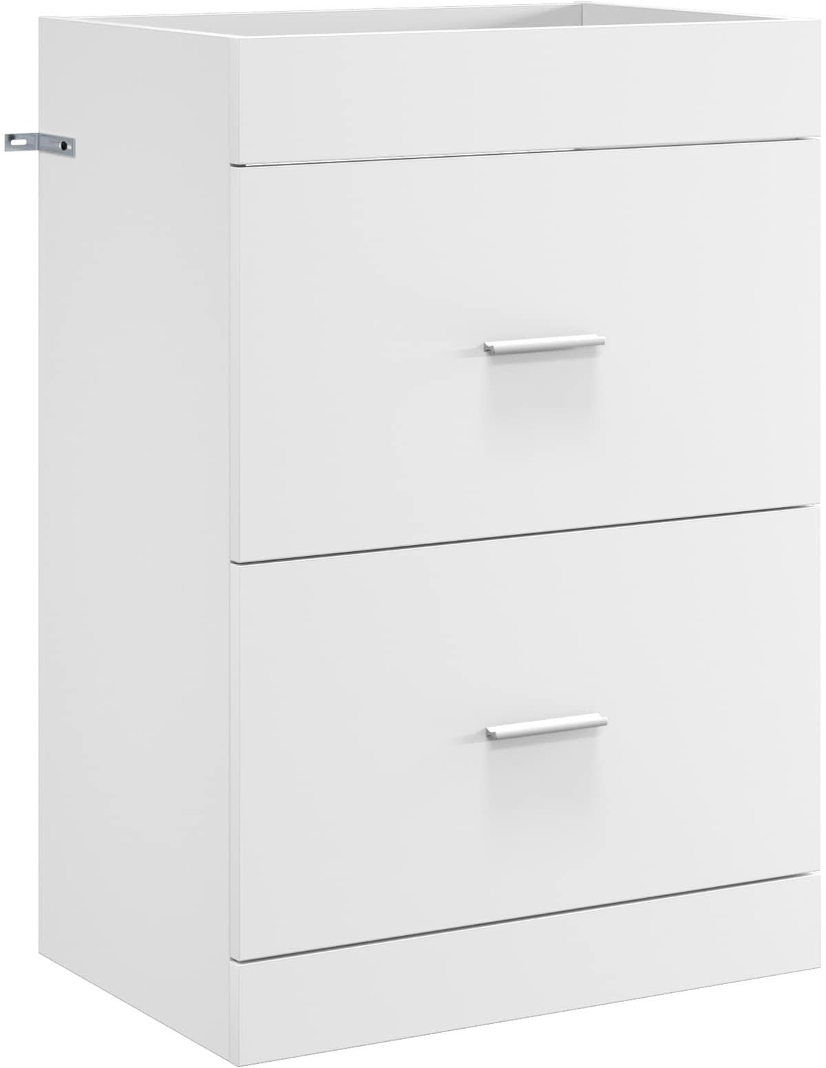 vidaXL vidaXL Szafka pod zlewem w łazience Biały 56 x 37,5 x 81 cm