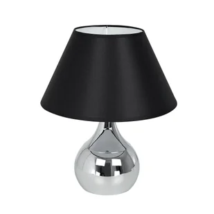 Luminex Table 1408 lampa stołowa lampka 1x60W E27 chromowana - Lampy stojące - miniaturka - grafika 1