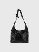 Torebki damskie - 4F Duża torba na ramię - czarna Uniwersalny - miniaturka - grafika 1