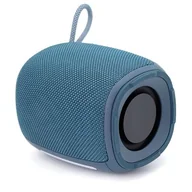 Głośniki komputerowe - GEMBIRD PRZENOŚNY GŁOŚNIK BLUETOOTH LED NIEBIESKI - miniaturka - grafika 1