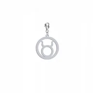 Bransoletki - Srebrny Charms Znak zodiaku BYK DEDYKACJA GRATIS - miniaturka - grafika 1
