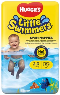 Kimberly-Clark Huggies Little Swimmers Majteczki do pływania rozmiar 2 3 12 sztuk - Pieluchy dla dorosłych - miniaturka - grafika 1