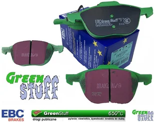 Przednie klocki GreenStuff + NAWIERCANE NACINANE tarcze hamulcowe 300mm EBC seria GD Ford Escape FWD 2013-2019 - Tarcze hamulcowe - miniaturka - grafika 6