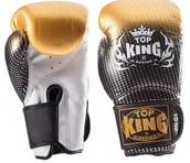 Rękawice bokserskie - Top King Rękawice Bokserskie Tkbgss-01sv Super Star Air Gold - miniaturka - grafika 1