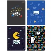 Zeszyty szkolne - 4 X ZESZYT A5, 16 KARTEK, TRZYLINIA, INTERDRUK GAME OVER - miniaturka - grafika 1