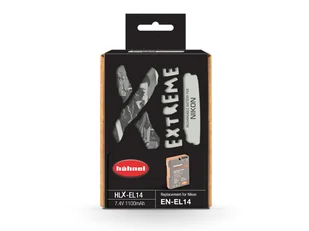 Hahnel HLX-EL14 Extreme Battery (EN-EL14) Litowo-jonowa (Li-Ion) 1100 mAh - Akumulatory do aparatów dedykowane - miniaturka - grafika 1