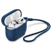 Akcesoria do słuchawek - Etui na słuchawki HAMA do Apple AirPods 3 gen Niebieski - miniaturka - grafika 1