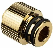Chłodzenie wodne - EK Water Blocks EK-Quantum Torque Push-In Adapter M 14 - gold - miniaturka - grafika 1
