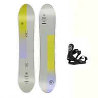 Deski snowboardowe - Zestaw Snowboard Ride Compact 150 cm + wiązania CL-2 - miniaturka - grafika 1