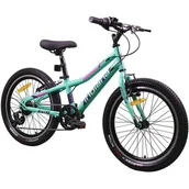 Rowery - Rower INDIANA Mili 20 cali dla dziewczynki Miętowy - miniaturka - grafika 1