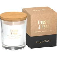 Świece - Świeca zapachowa w szkle SN73-326 sojowa frezja-gruszka BISPOL - miniaturka - grafika 1