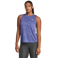Koszulki sportowe męskie - Under Armour Tech Tank Twist, Starlight/Celeste/Celeste, XXL - miniaturka - grafika 1