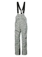 Spodnie narciarskie - Helly Hansen Spodnie narciarskie "Powderqueen" w kolorze szarym - miniaturka - grafika 1