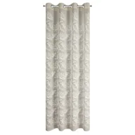 Zasłony - Zasłona Suzi 140 x 250 cm beżowa na przelotkach - miniaturka - grafika 1