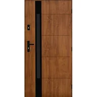 Drzwi zewnętrzne - Drzwi zewnętrzne PEKIN Złoty dąb 90 prawe - miniaturka - grafika 1