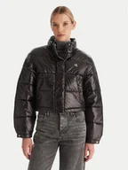 Kurtki damskie - Calvin Klein Jeans Kurtka zimowa LV047D504G Czarny Regular Fit - miniaturka - grafika 1