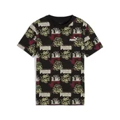 Koszulki męskie - MID90s AOP Tee B PUMA Czarna - miniaturka - grafika 1