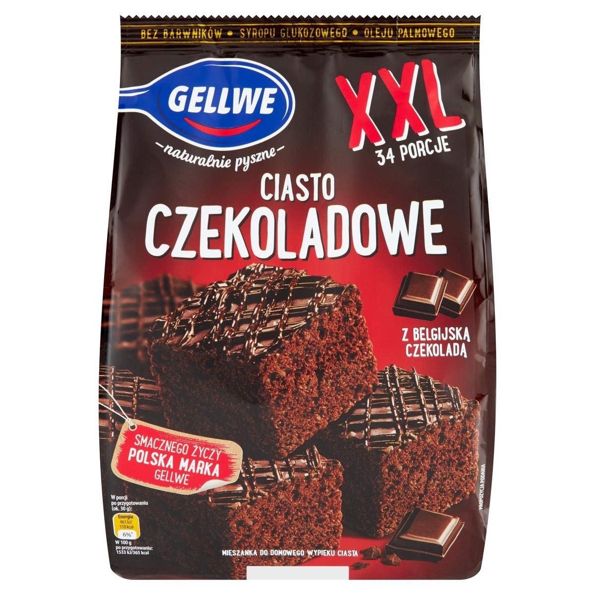 Ciasto czekoladowe XXL 670 g