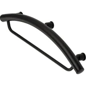 Akcesoria do armatury i ceramiki - Deante VITAL UCHWYT CZARNY PRZYŚCIENNY Z MIEJSCEM NA RĘCZNIK - miniaturka - grafika 1