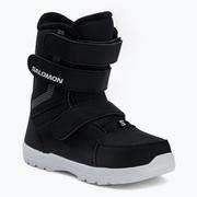 Buty snowboardowe - Buty snowboardowe dziecięce Salomon Whipstar czarne L41685300 - miniaturka - grafika 1