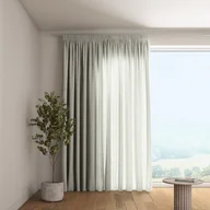 Zasłony - Zasłona na taśmie marszczącej 1 szt., prześwitujący, naturalny, Balance - miniaturka - grafika 1
