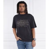 Koszulki męskie - HUGO T-shirt Dunic | Relaxed fit - miniaturka - grafika 1