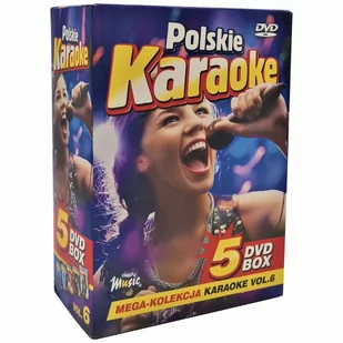 Polskie Karaoke Vol. 6 [box] [5DVD] - Filmy muzyczne DVD - miniaturka - grafika 1