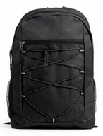 Torby na laptopy - Sportowy PLECAK Do Pracy Szkoły Laptop Bagaż Pojemny 18L 7181 CZARNY - miniaturka - grafika 1