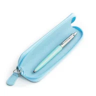 Zestawy piśmiennicze - Zestaw prezentowy długopis Parker Jotter Originals Miętowy z niebieskim etui - miniaturka - grafika 1