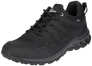 Jack Wolfskin Damskie buty trekkingowe Woodland 2 Texapore Low W, czarne, 39,5 EU, czarny, 39.5 EU - Buty trekkingowe damskie - miniaturka - grafika 1