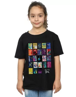 Bluzki dla niemowląt - Absolute Cult Disney Girls Soul Jazz Plakat Koszulka ścienna Czarny 7-8 Years - grafika 1