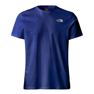 Koszulka The North Face North Faces 0A87NUCZ61 - granatowa - Koszulki sportowe męskie - miniaturka - grafika 1