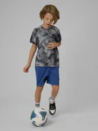 Spodnie i spodenki dla chłopców - 4F Spodenki sportowe szybkoschnące chłopięce - granatowe 158/164 (12-14 lat) - miniaturka - grafika 1