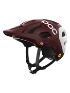Kaski rowerowe - POC Kask rowerowy "Tectal Race MIPS" w kolorze bordowo-białym - miniaturka - grafika 1