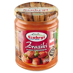 Szubryt Zraziki W Sosie Pomidorowym 470G - Szybkie dania obiadowe - miniaturka - grafika 1