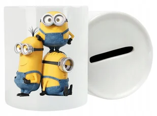 SKARBONKA MINIONKI Z IMIENIEM PREZENT - Skarbonki - miniaturka - grafika 1